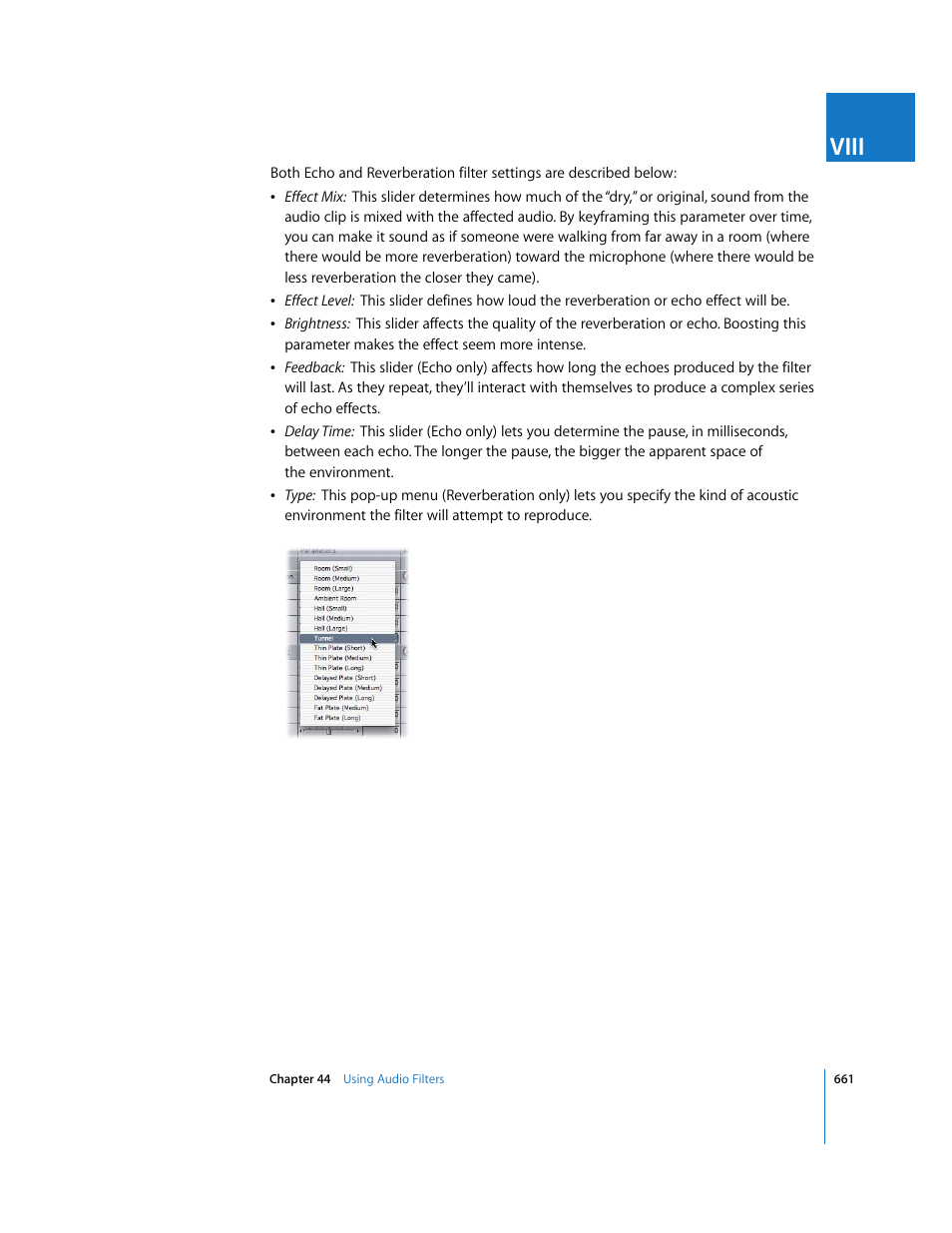 Viii | Apple Final Cut Express 4 User Manual | Page 661 / 1152