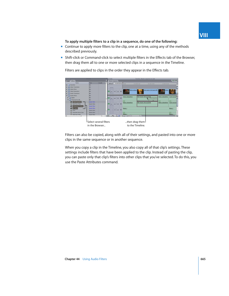 Viii | Apple Final Cut Express 4 User Manual | Page 665 / 1152