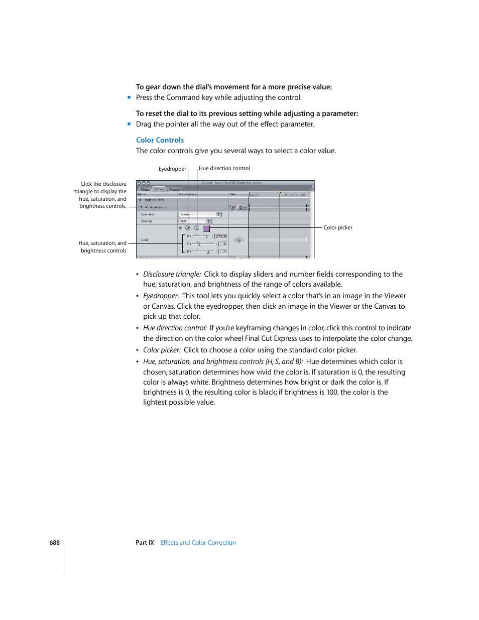Apple Final Cut Express 4 User Manual | Page 688 / 1152