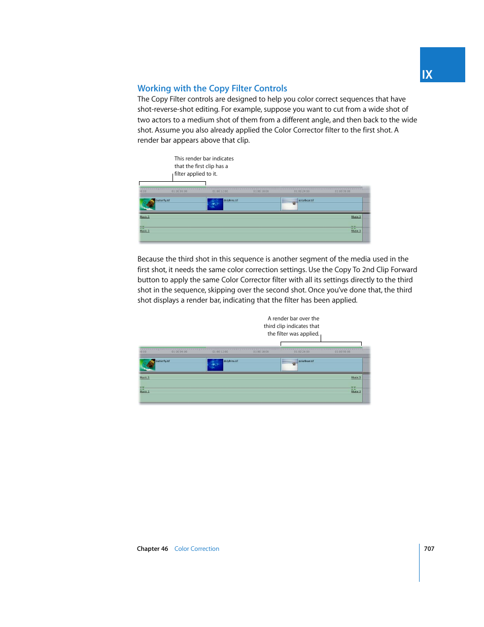 Working with the copy filter controls | Apple Final Cut Express 4 User Manual | Page 707 / 1152