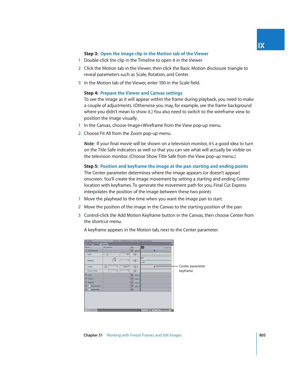 Apple Final Cut Express 4 User Manual | Page 805 / 1152