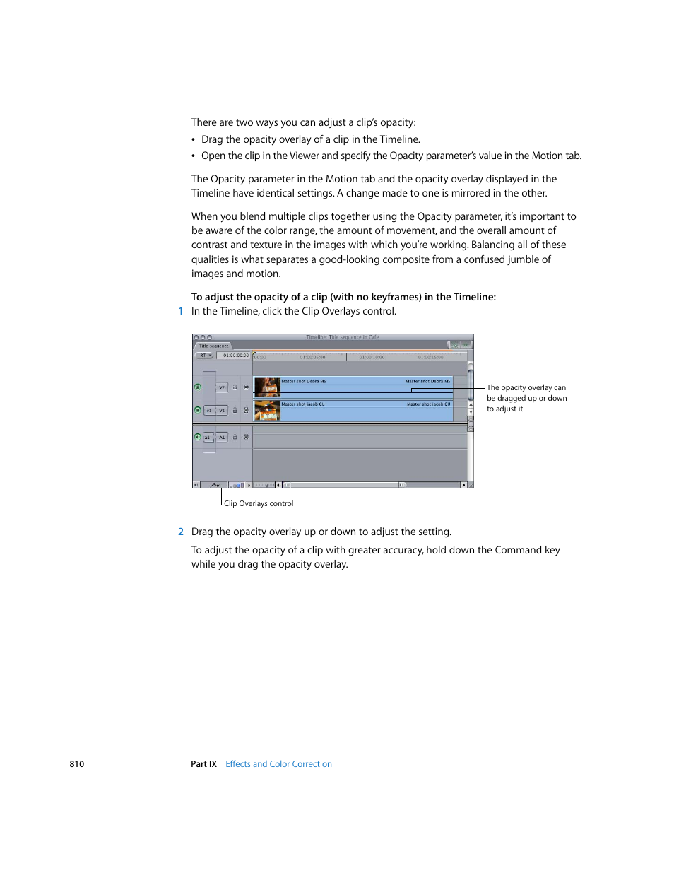 Apple Final Cut Express 4 User Manual | Page 810 / 1152