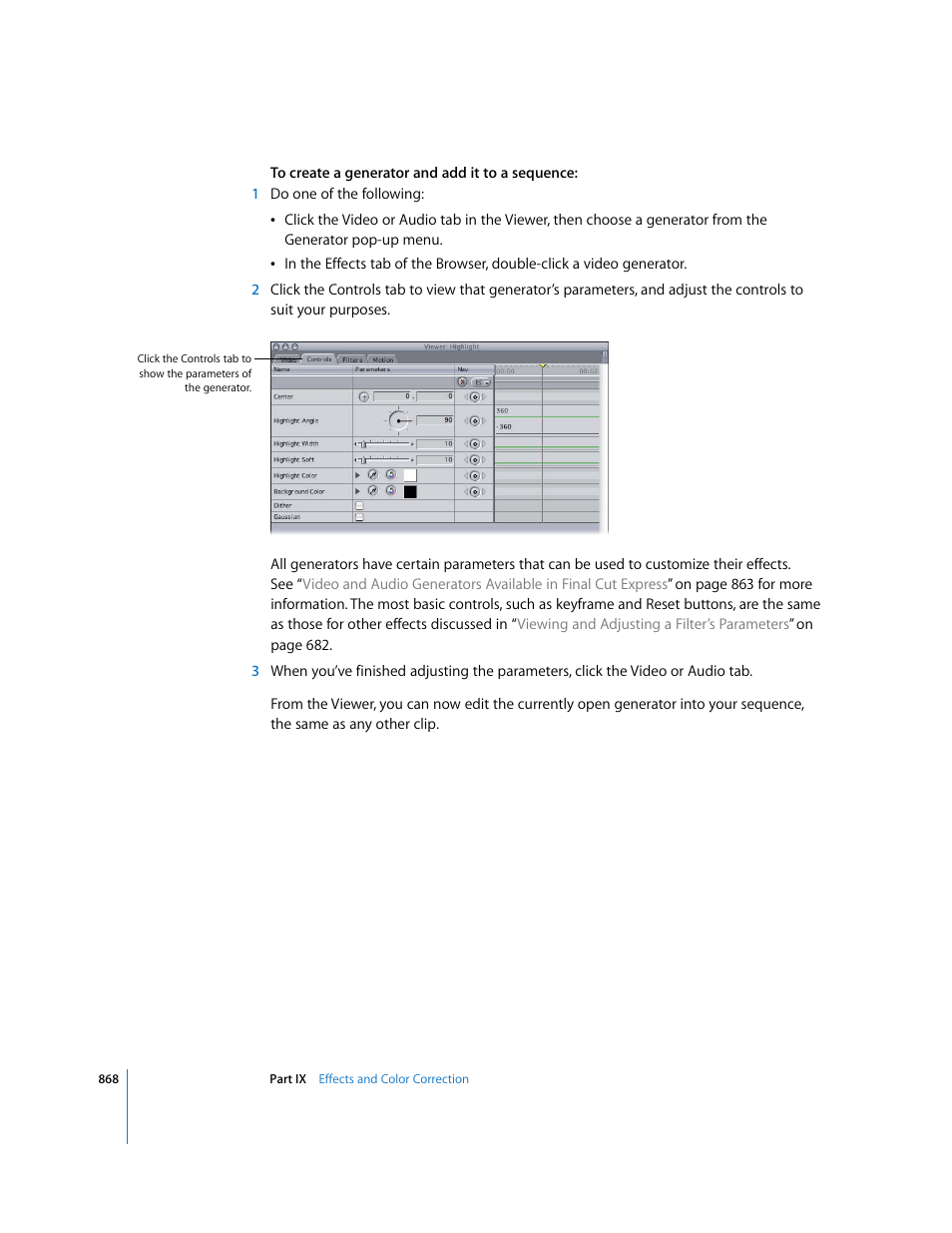 Apple Final Cut Express 4 User Manual | Page 868 / 1152
