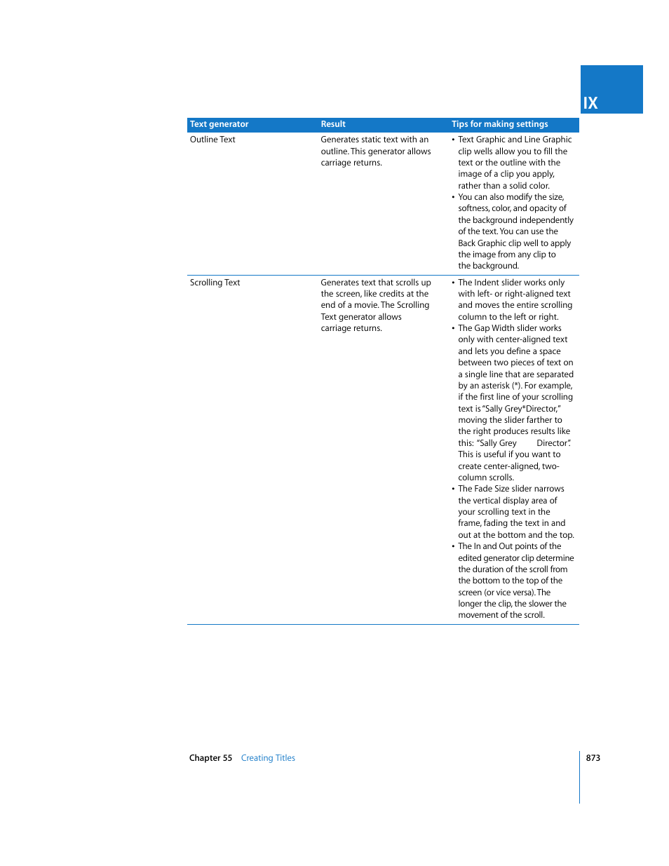 Apple Final Cut Express 4 User Manual | Page 873 / 1152