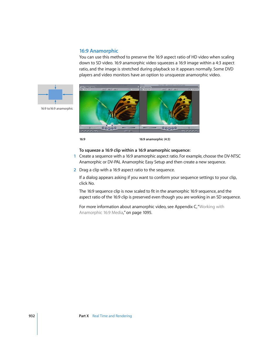 9 anamorphic | Apple Final Cut Express 4 User Manual | Page 932 / 1152