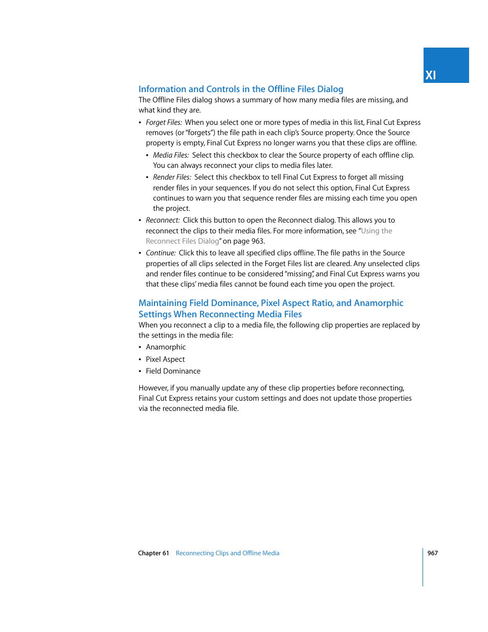 Apple Final Cut Express 4 User Manual | Page 967 / 1152