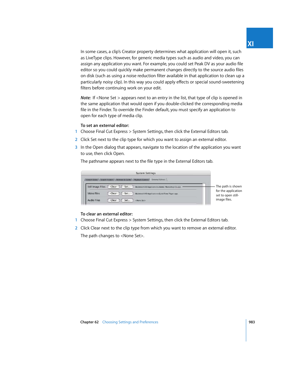 Apple Final Cut Express 4 User Manual | Page 983 / 1152