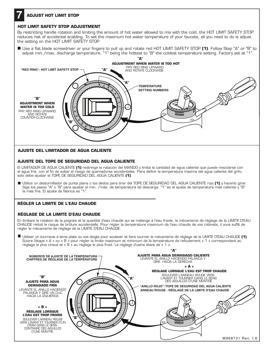American Standard COLONY SOFT 2175.5 User Manual | Page 4 / 4