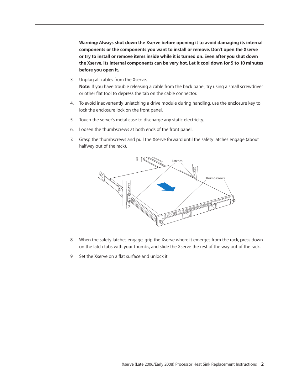 Apple Xserve (Early 2008) DIY Procedure for Enclosure User Manual | Page 98 / 169