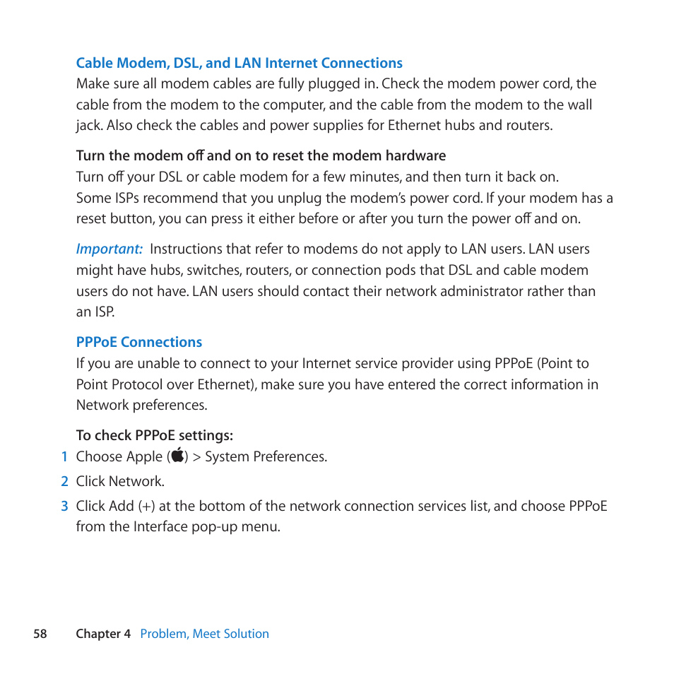 Apple MacBook Pro (13-inch, Mid 2010) User Manual | Page 58 / 88