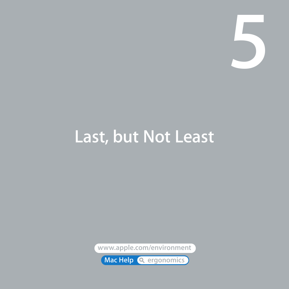 Last, but not least | Apple MacBook Pro (13-inch, Mid 2010) User Manual | Page 67 / 88