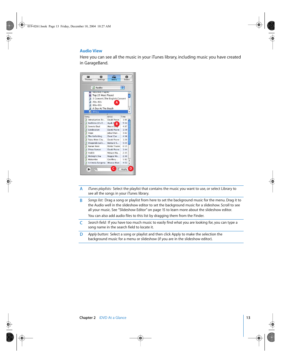 Apple iDVD 5 User Manual | Page 13 / 38