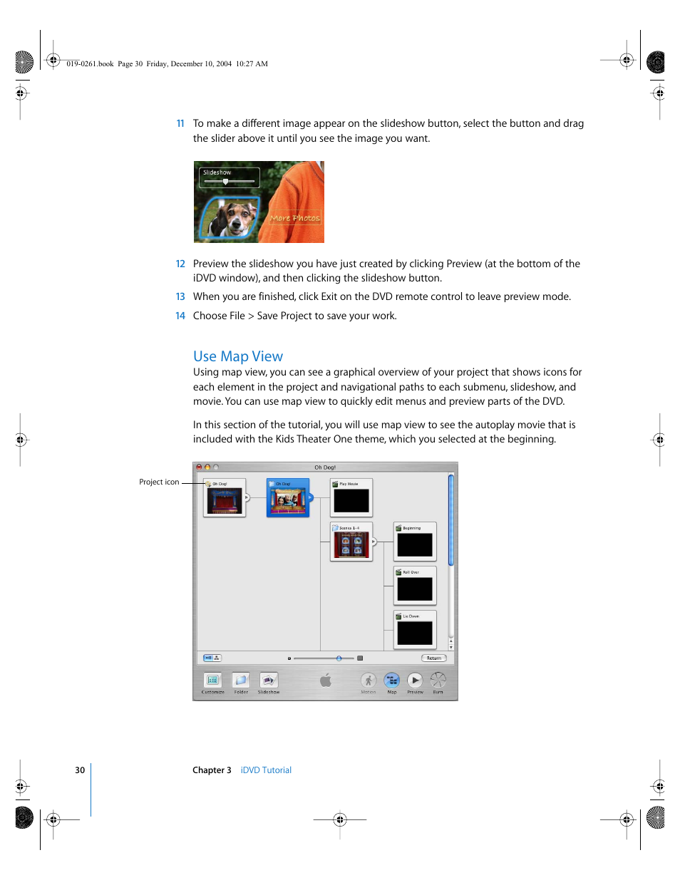 Use map view | Apple iDVD 5 User Manual | Page 30 / 38
