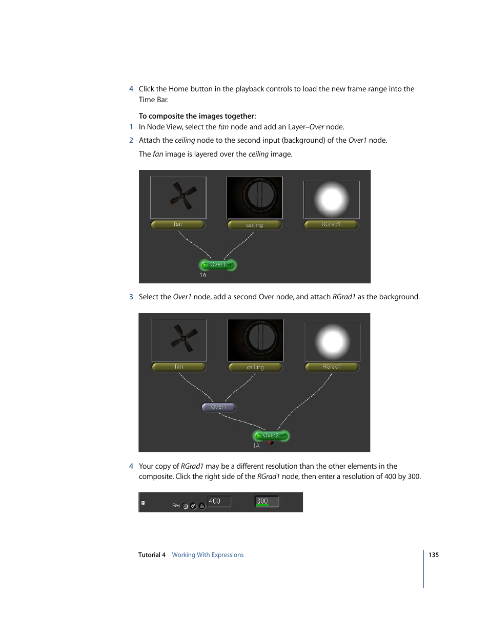 Apple Shake 4 Tutorials User Manual | Page 135 / 260