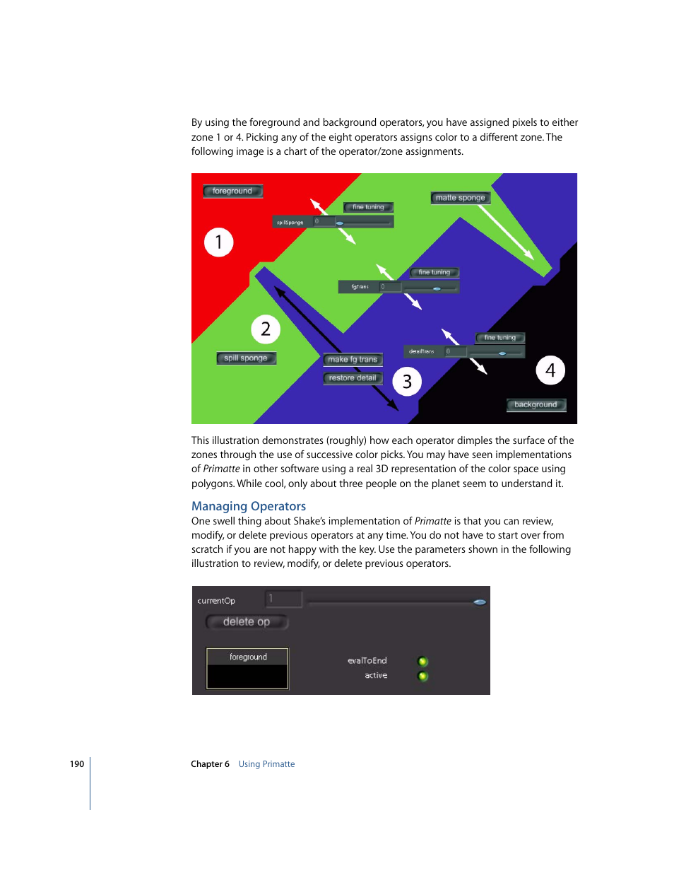 Managing operators | Apple Shake 4 Tutorials User Manual | Page 190 / 260