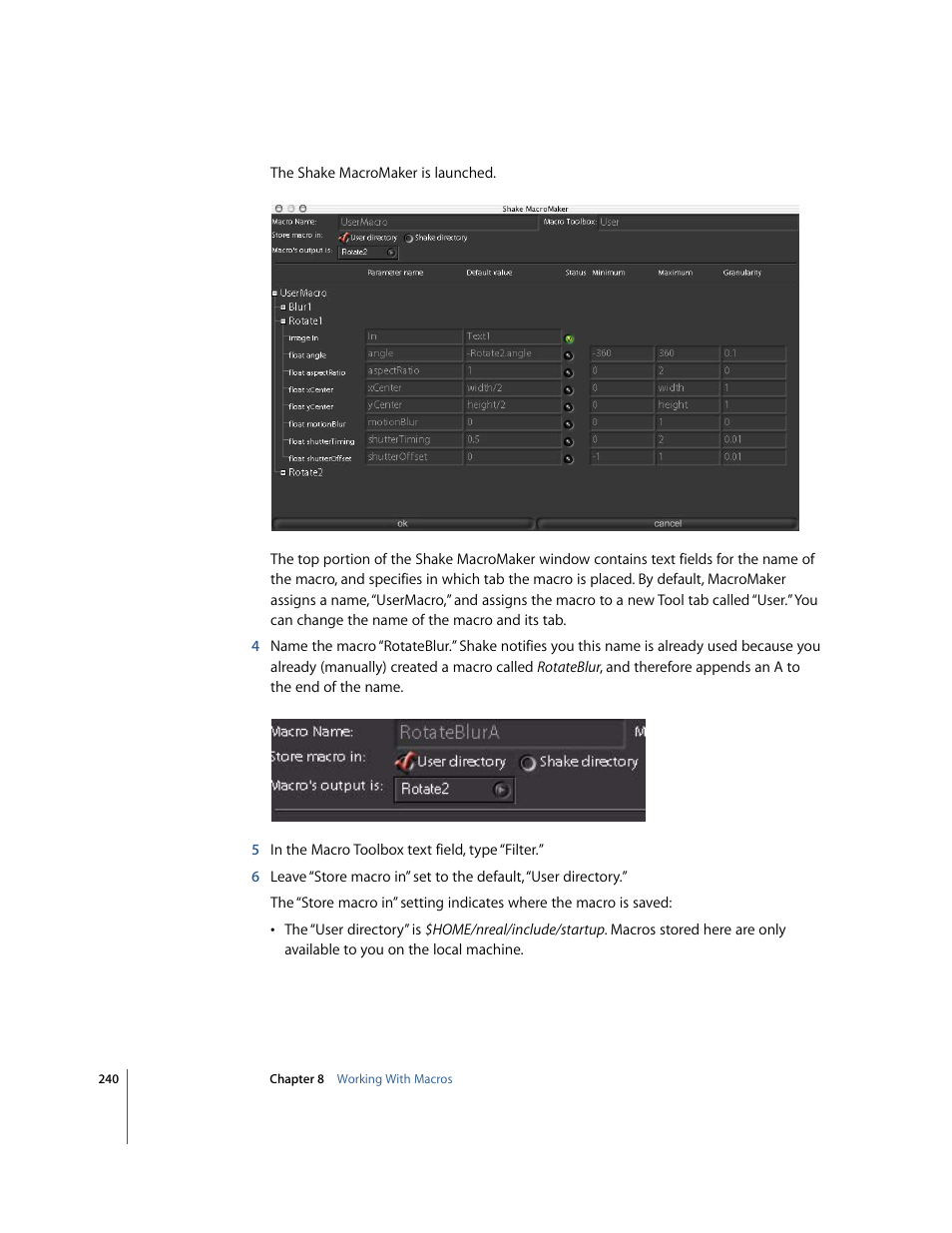 Apple Shake 4 Tutorials User Manual | Page 240 / 260