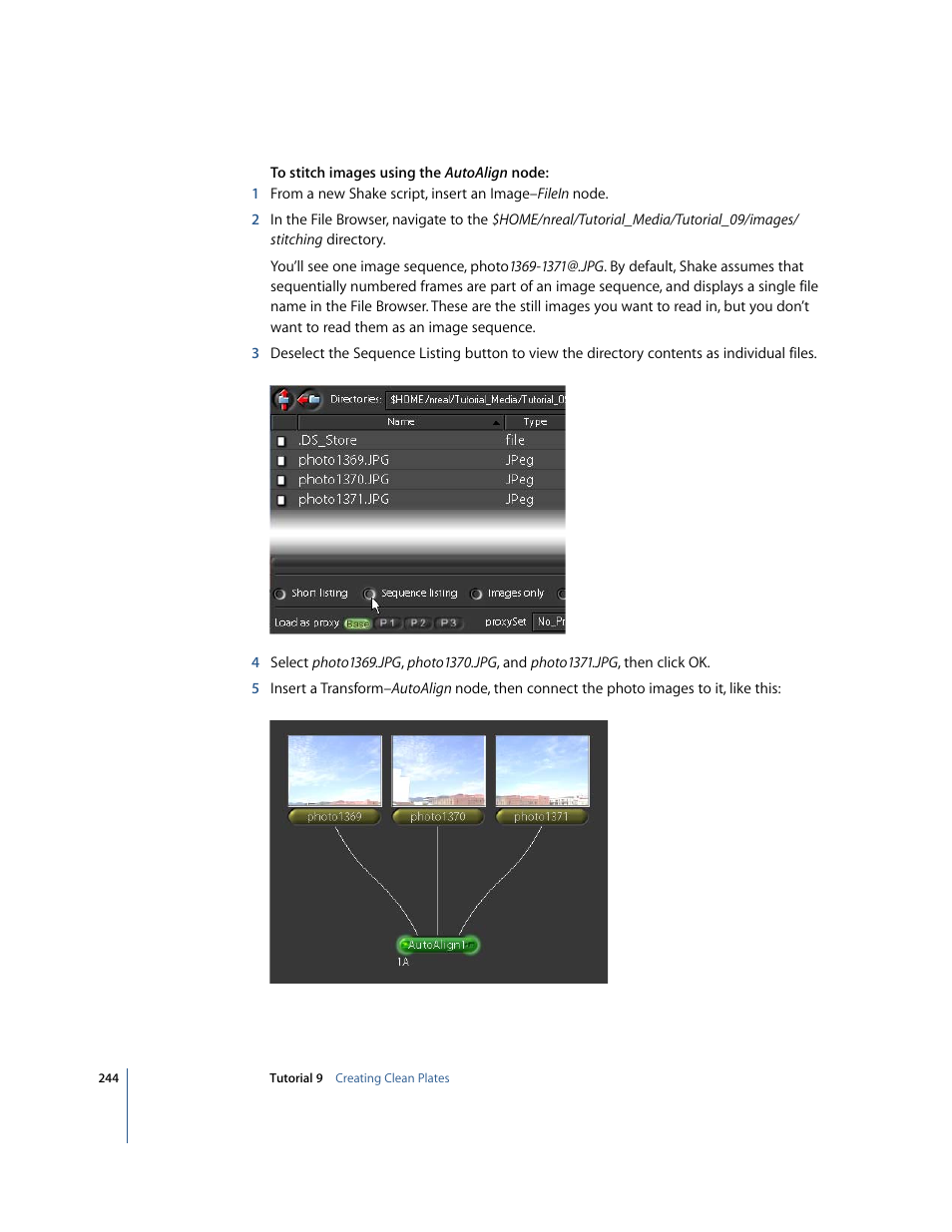 Apple Shake 4 Tutorials User Manual | Page 244 / 260