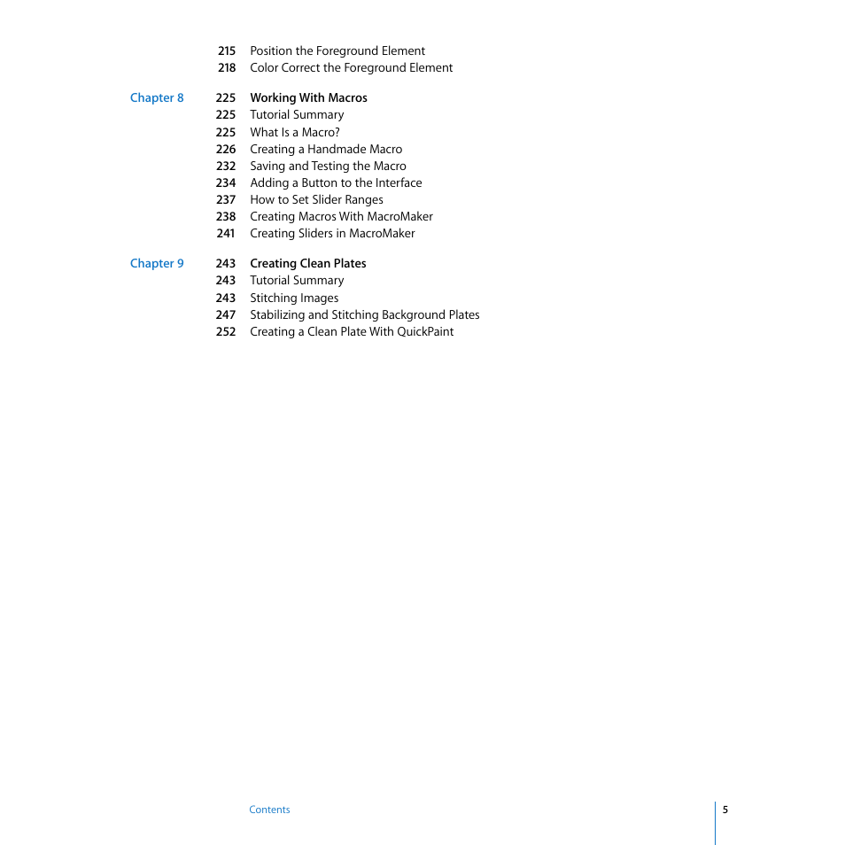 Apple Shake 4 Tutorials User Manual | Page 5 / 260