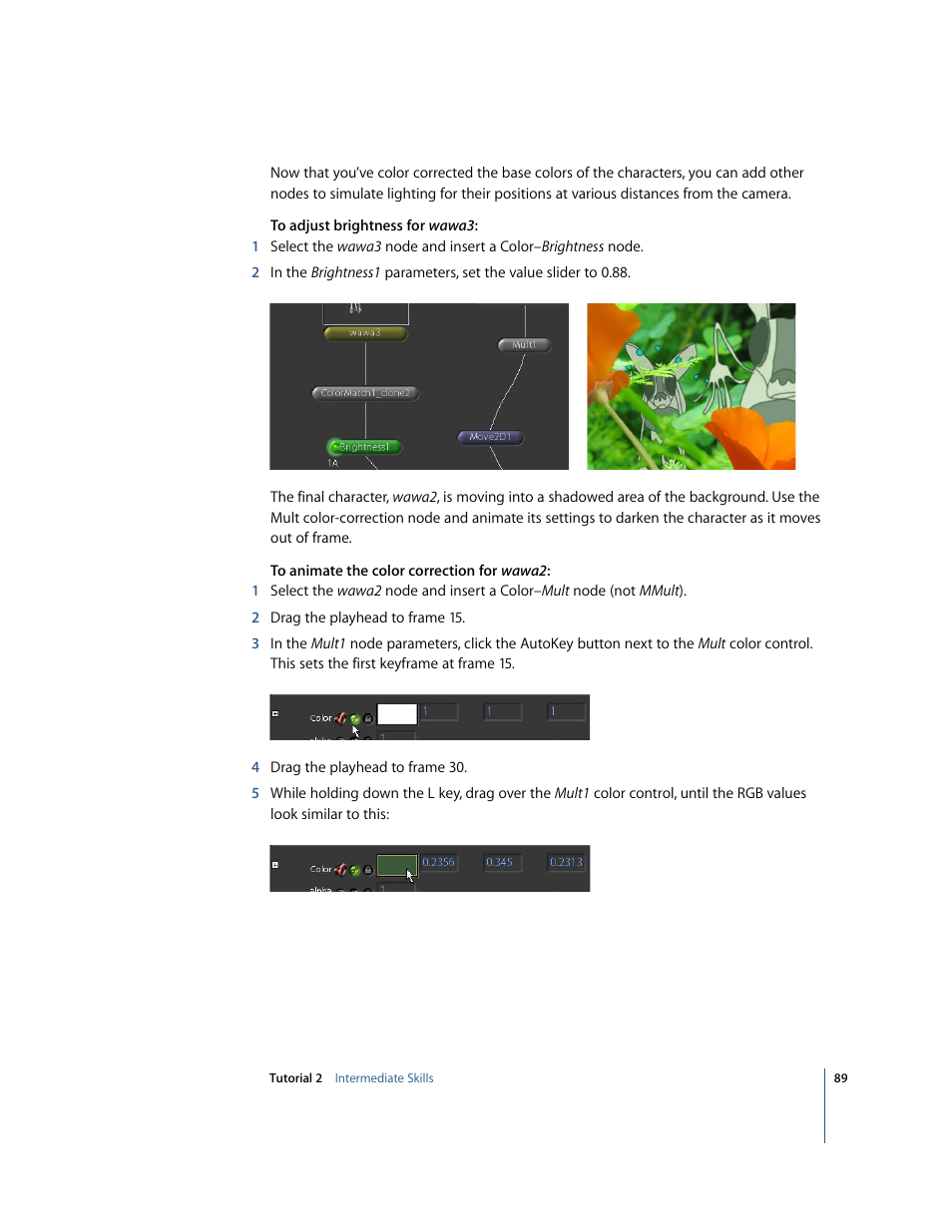 Apple Shake 4 Tutorials User Manual | Page 89 / 260
