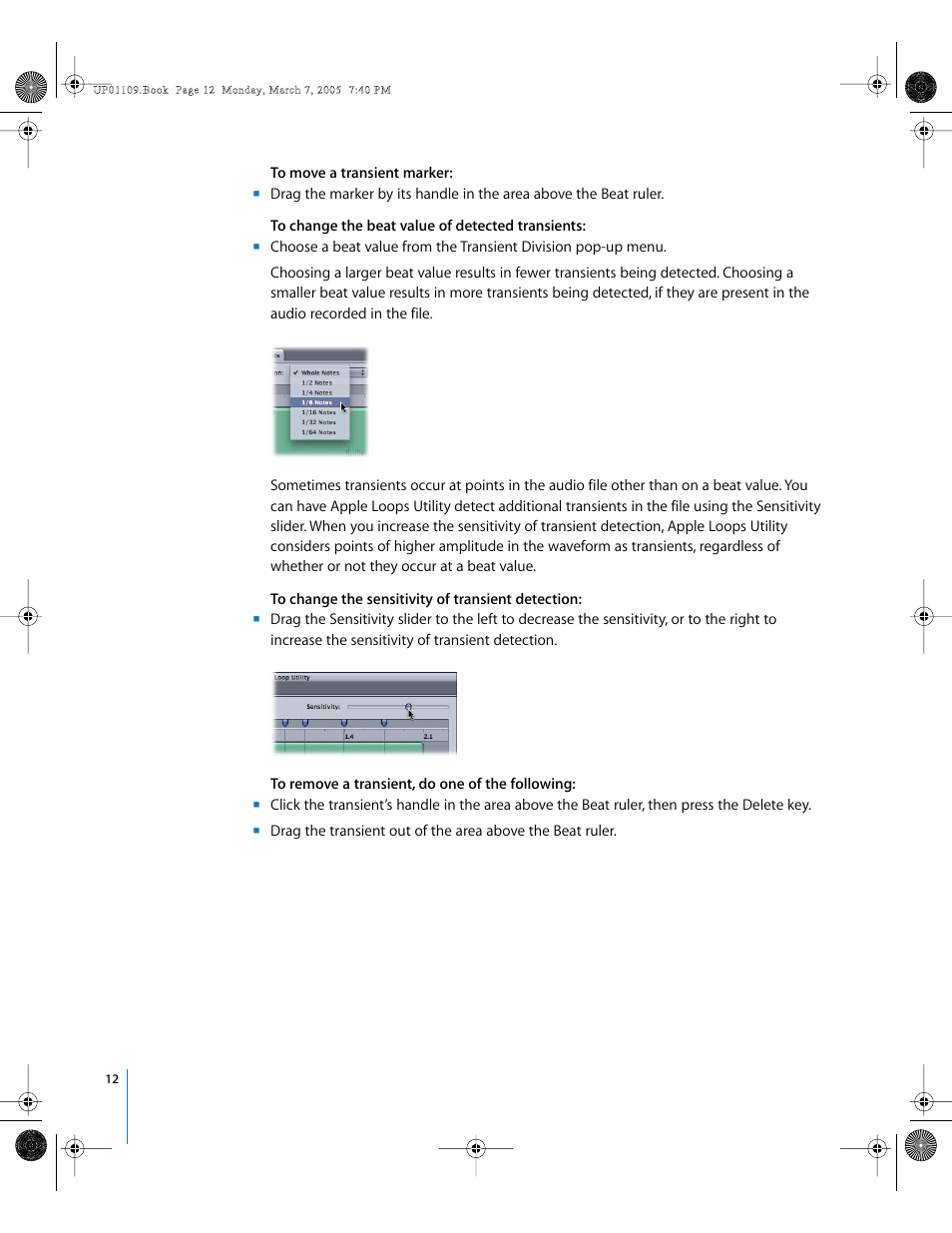 Apple Loops Utility User Manual | Page 12 / 18