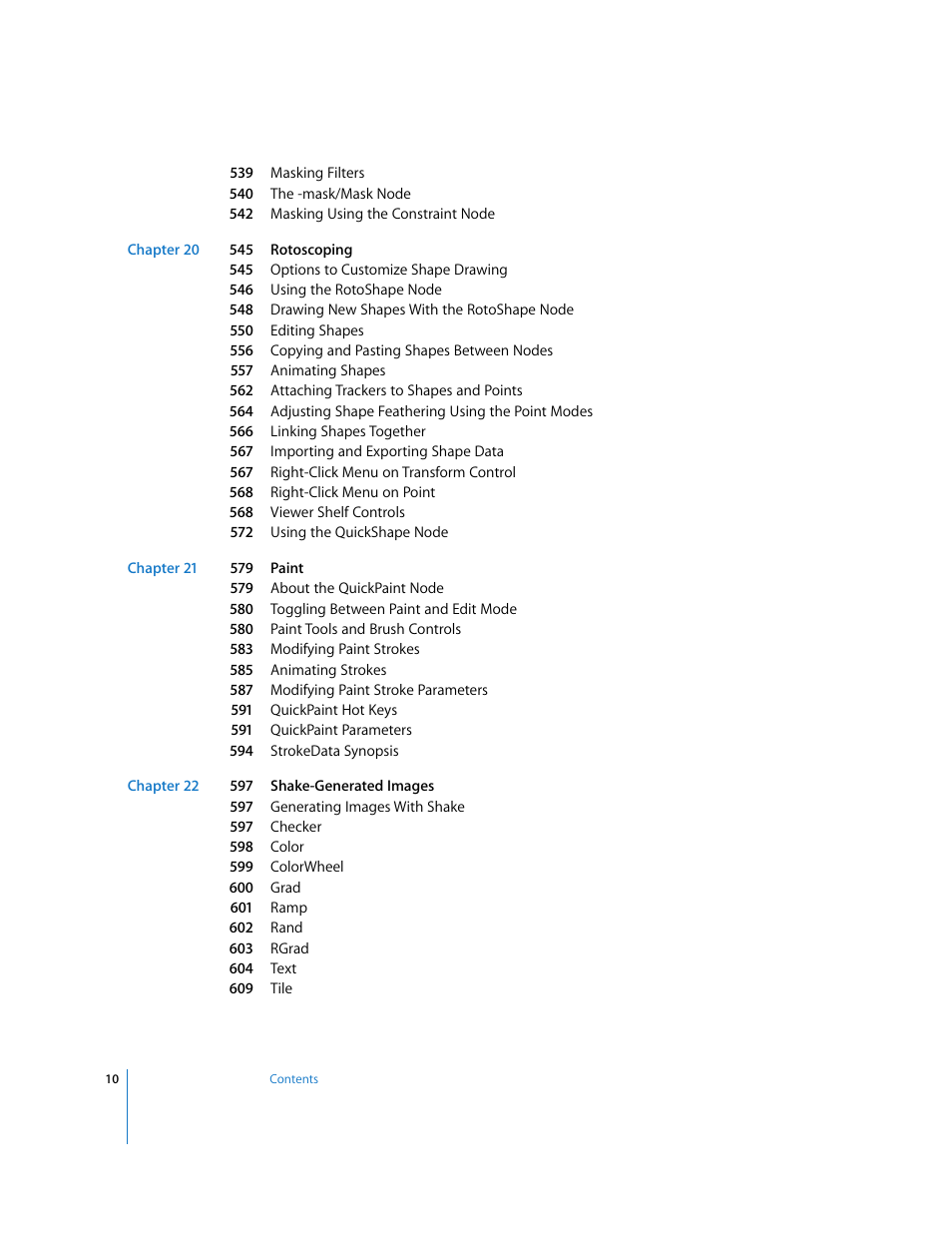 Apple Shake 4 User Manual | Page 10 / 1054