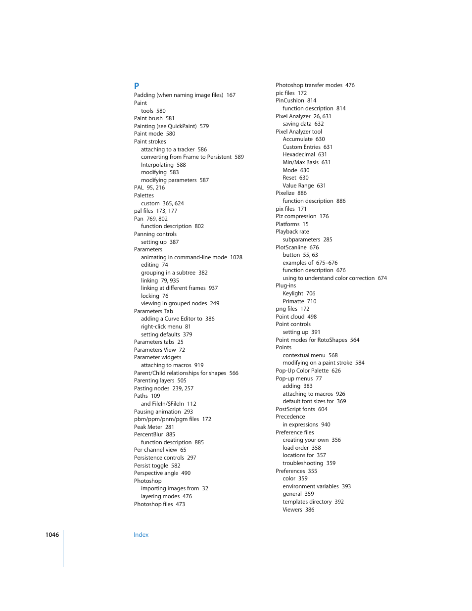 Apple Shake 4 User Manual | Page 1046 / 1054