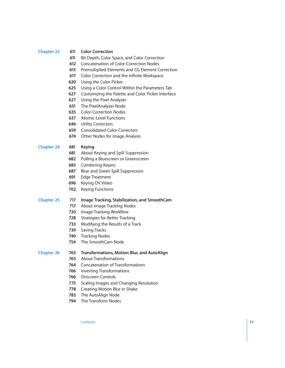 Apple Shake 4 User Manual | Page 11 / 1054