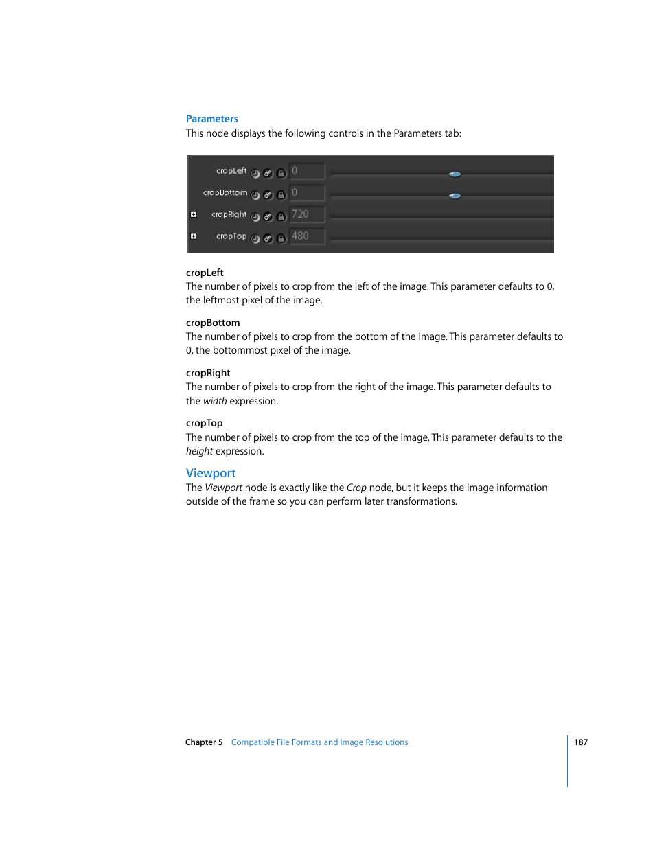 Viewport | Apple Shake 4 User Manual | Page 187 / 1054