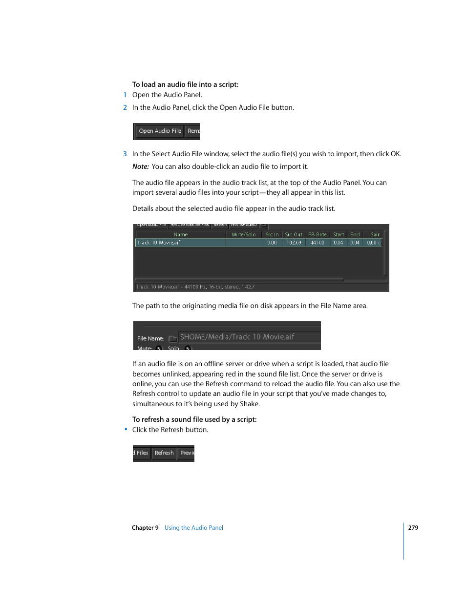 Apple Shake 4 User Manual | Page 279 / 1054