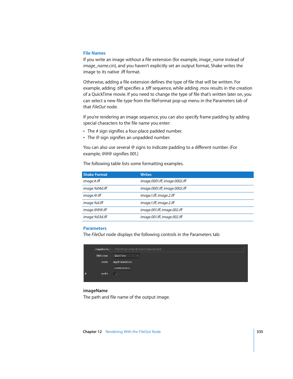 Apple Shake 4 User Manual | Page 335 / 1054