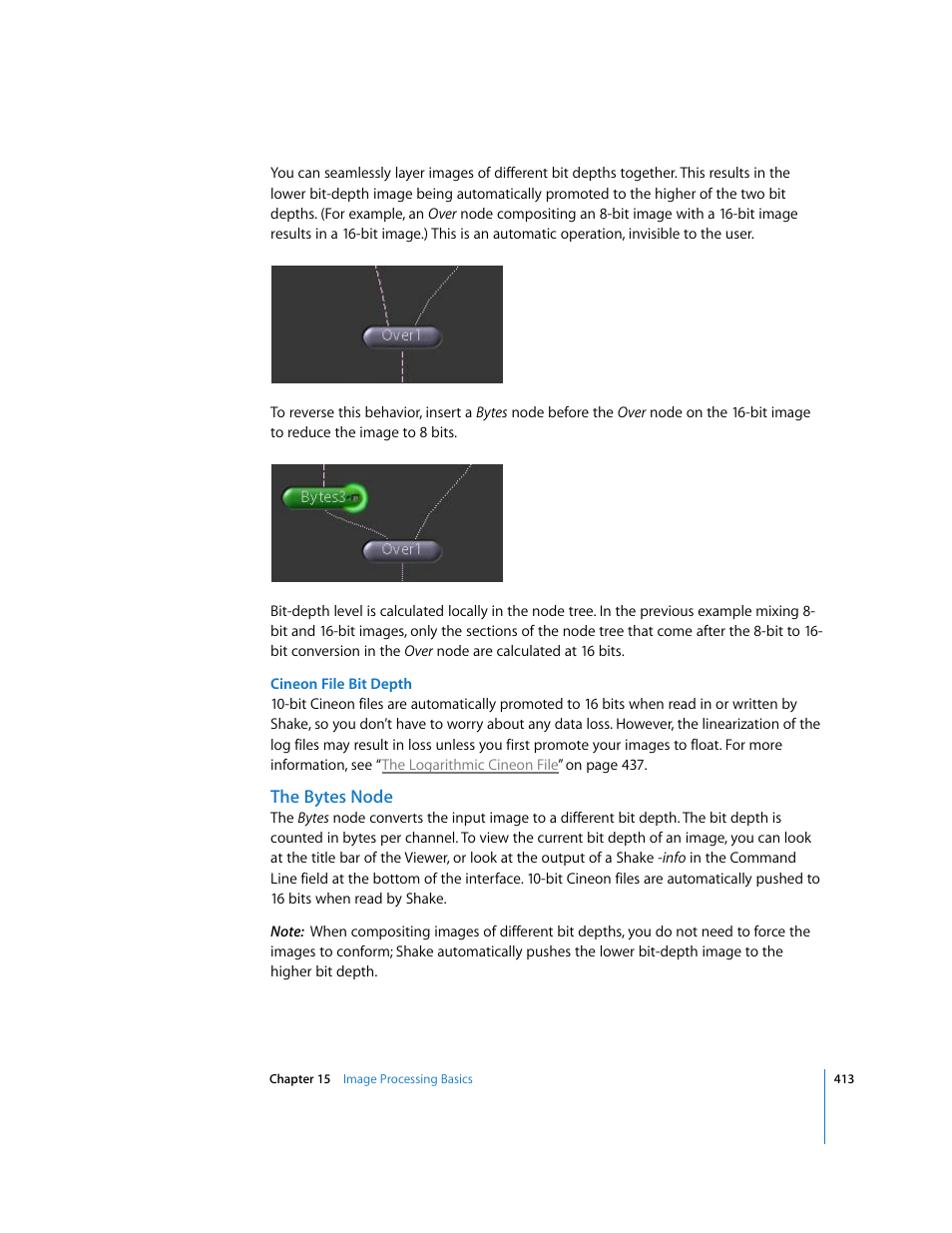 The bytes node | Apple Shake 4 User Manual | Page 413 / 1054