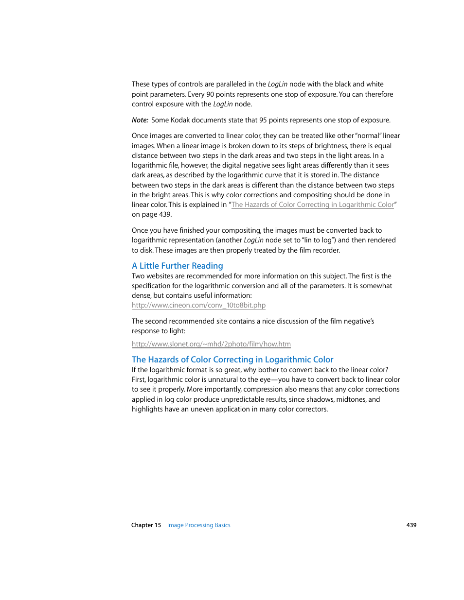 A little further reading | Apple Shake 4 User Manual | Page 439 / 1054