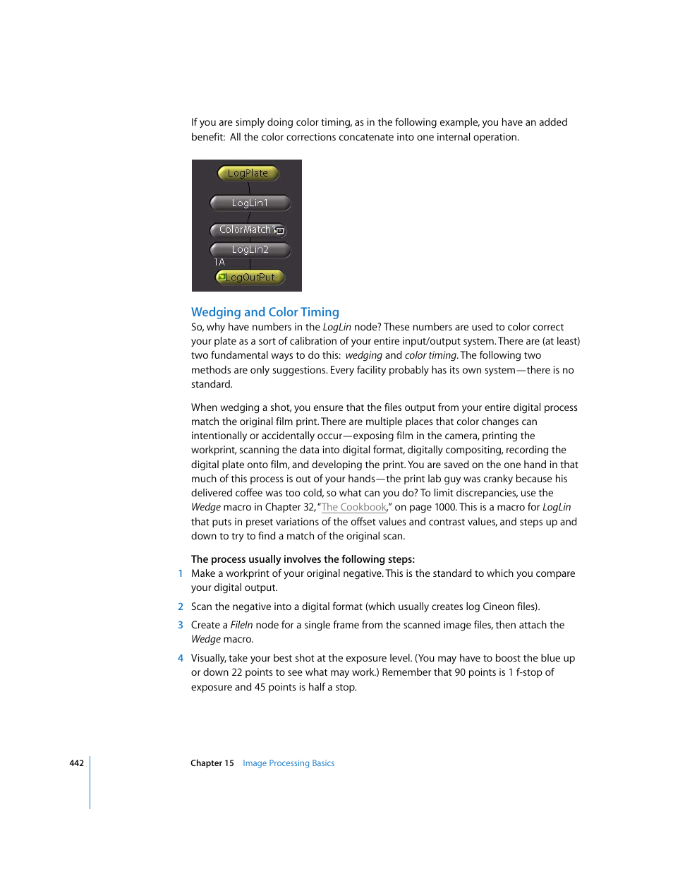 Wedging and color timing | Apple Shake 4 User Manual | Page 442 / 1054