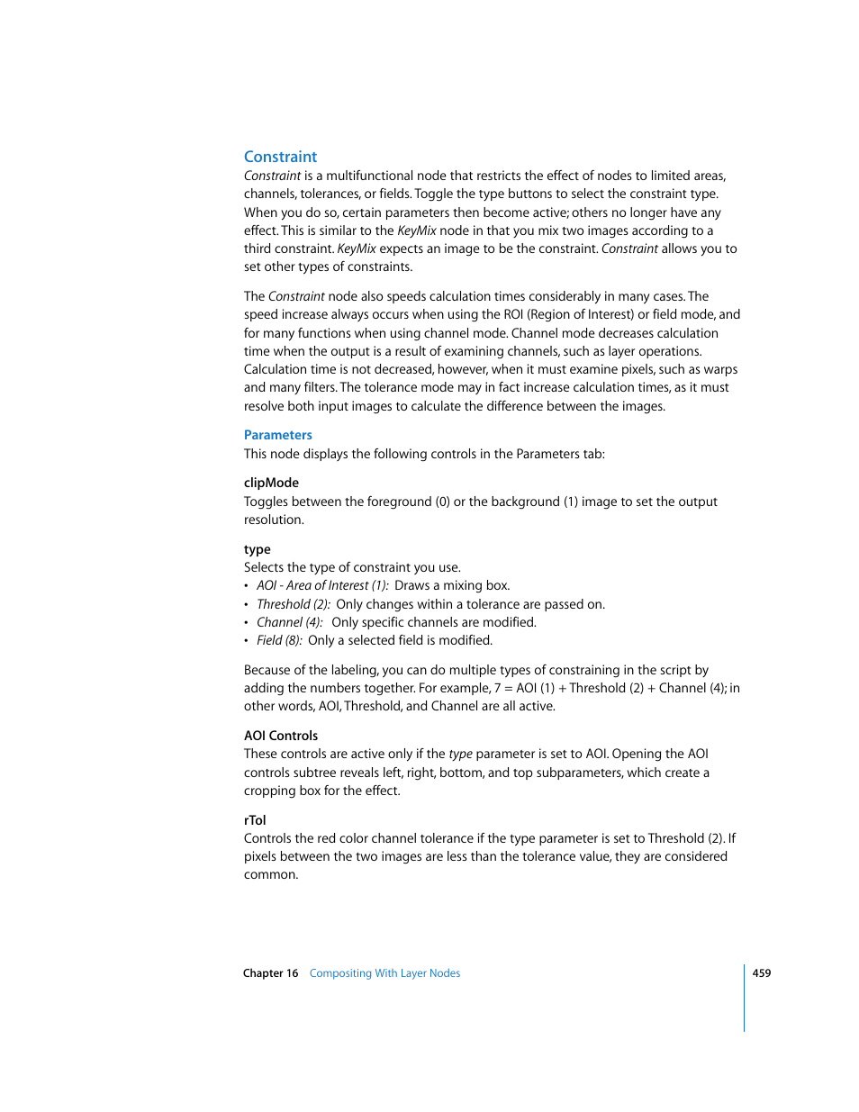 Constraint | Apple Shake 4 User Manual | Page 459 / 1054