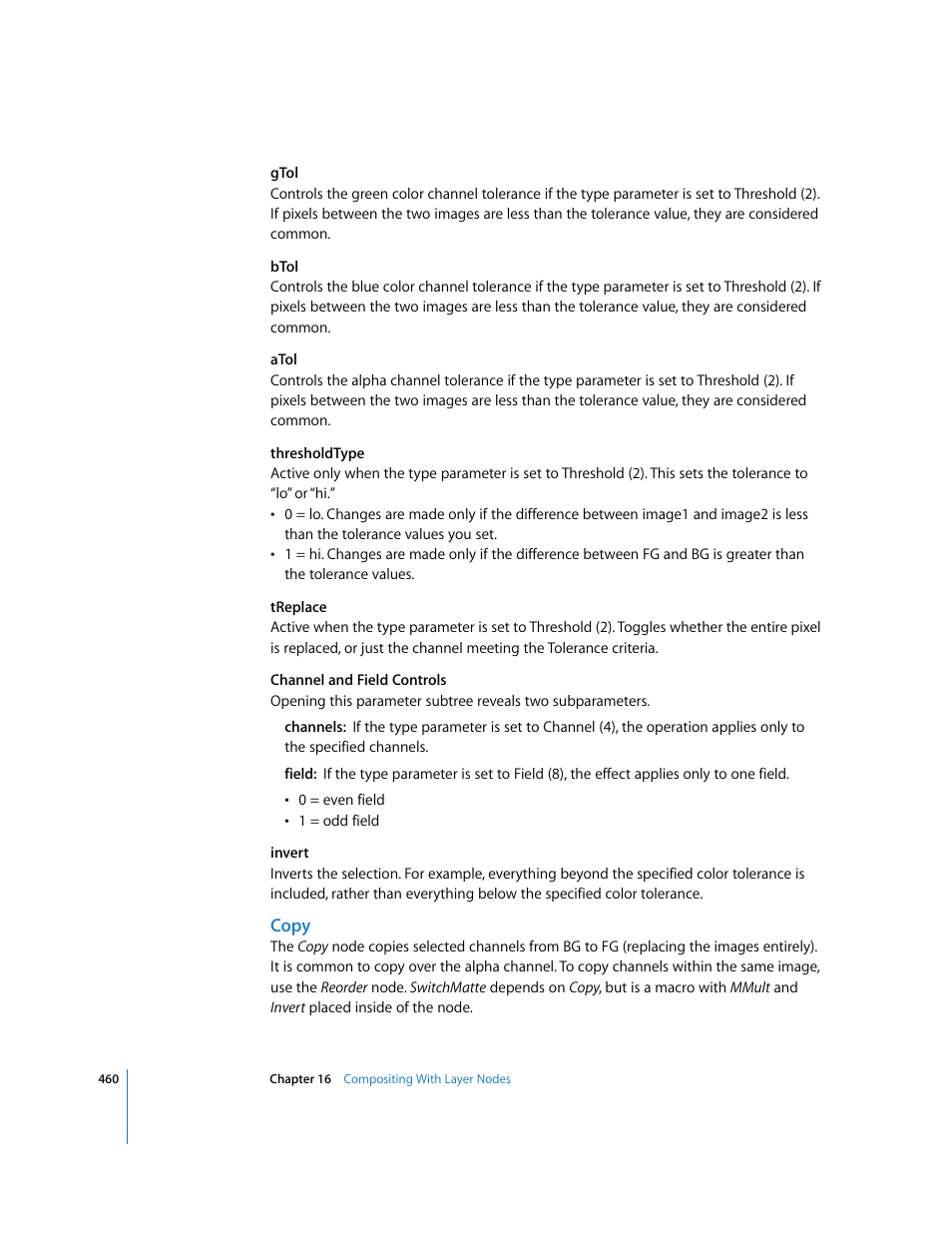 Copy | Apple Shake 4 User Manual | Page 460 / 1054
