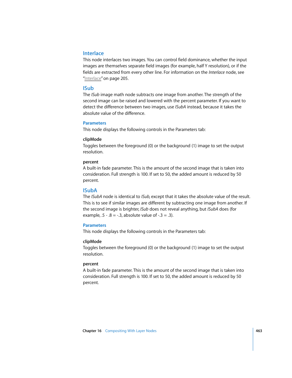 Interlace, Isub, Isuba | Apple Shake 4 User Manual | Page 463 / 1054