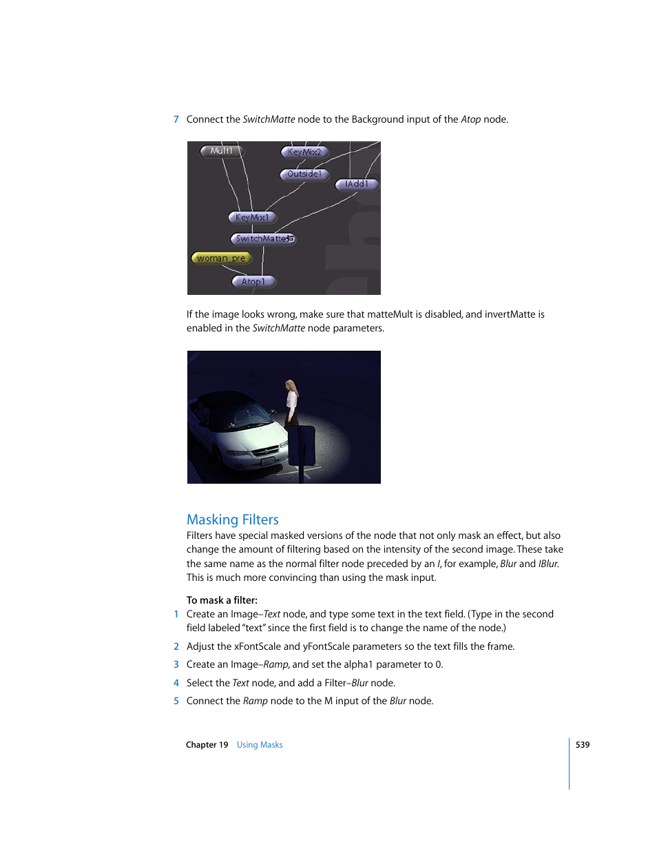 Masking filters | Apple Shake 4 User Manual | Page 539 / 1054