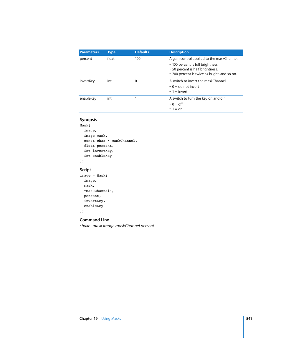 Apple Shake 4 User Manual | Page 541 / 1054