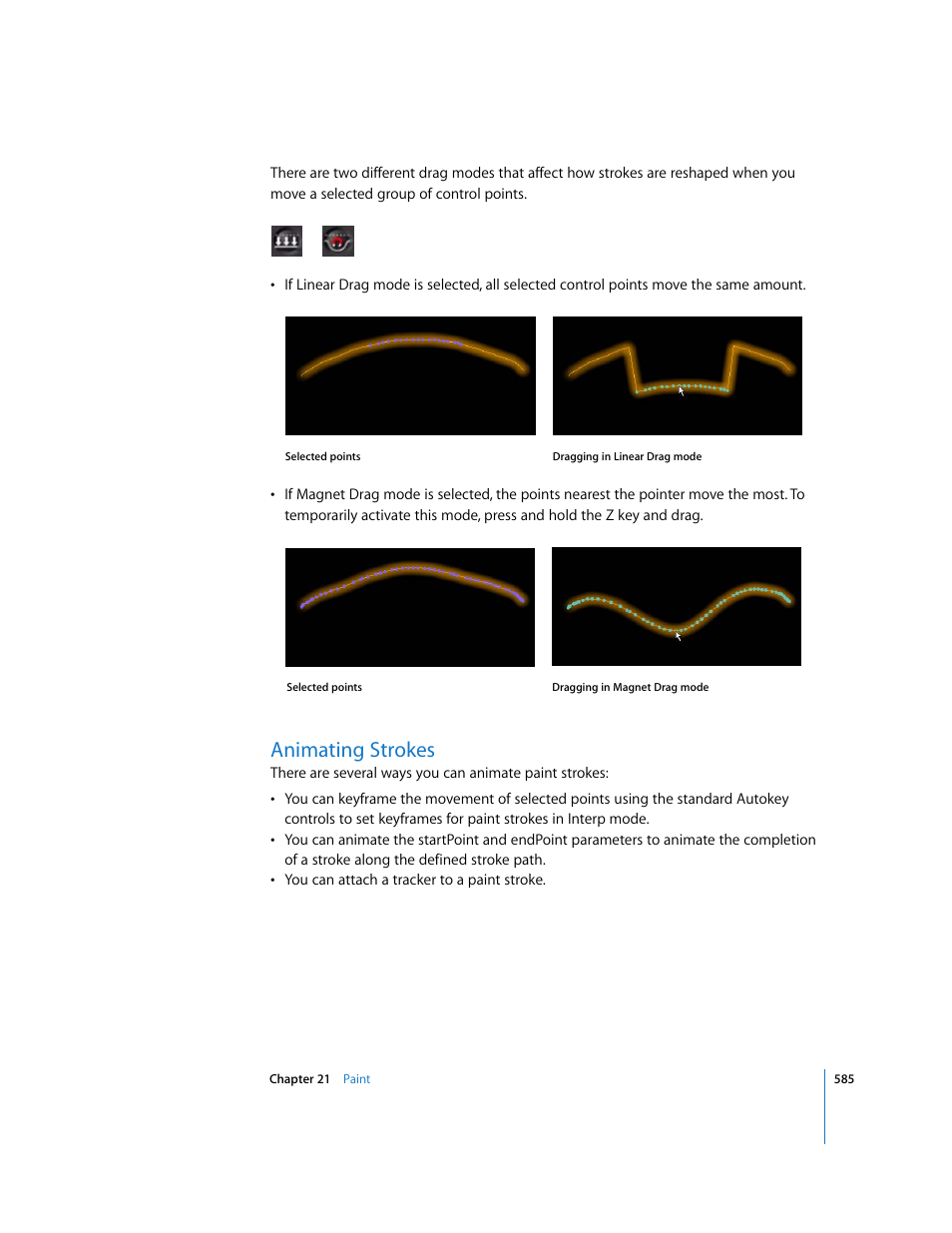 Animating strokes | Apple Shake 4 User Manual | Page 585 / 1054