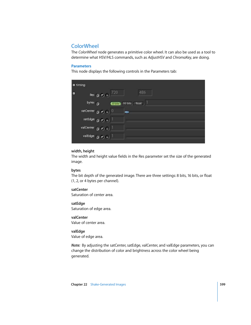 Colorwheel | Apple Shake 4 User Manual | Page 599 / 1054