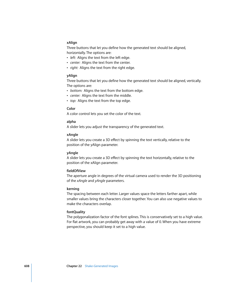 Apple Shake 4 User Manual | Page 608 / 1054
