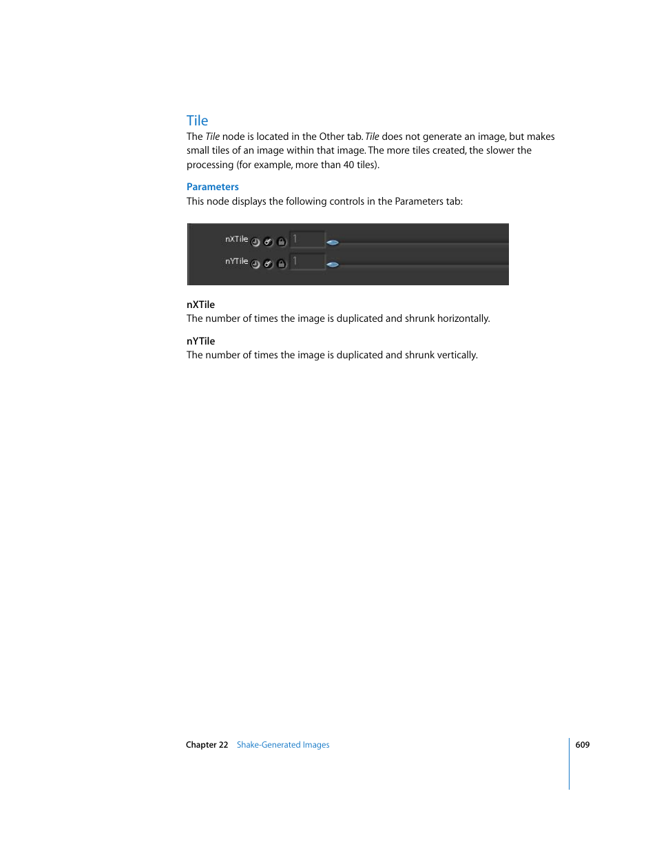Tile | Apple Shake 4 User Manual | Page 609 / 1054
