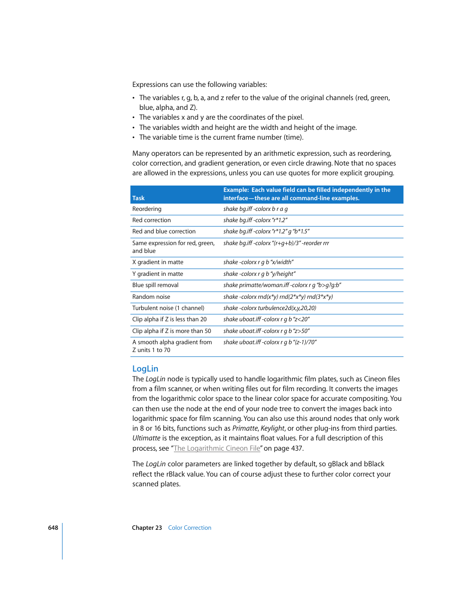 Loglin | Apple Shake 4 User Manual | Page 648 / 1054