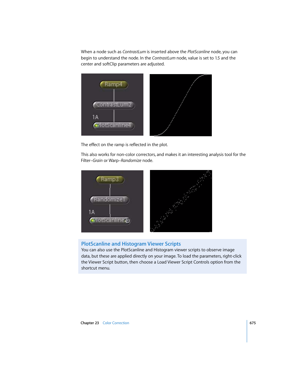 Plotscanline and histogram viewer scripts | Apple Shake 4 User Manual | Page 675 / 1054