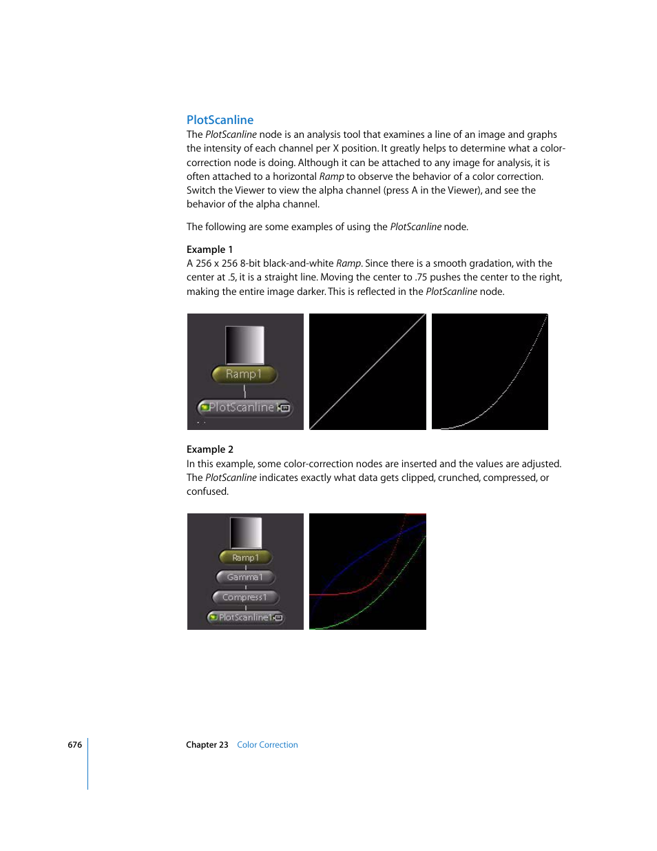 Plotscanline | Apple Shake 4 User Manual | Page 676 / 1054