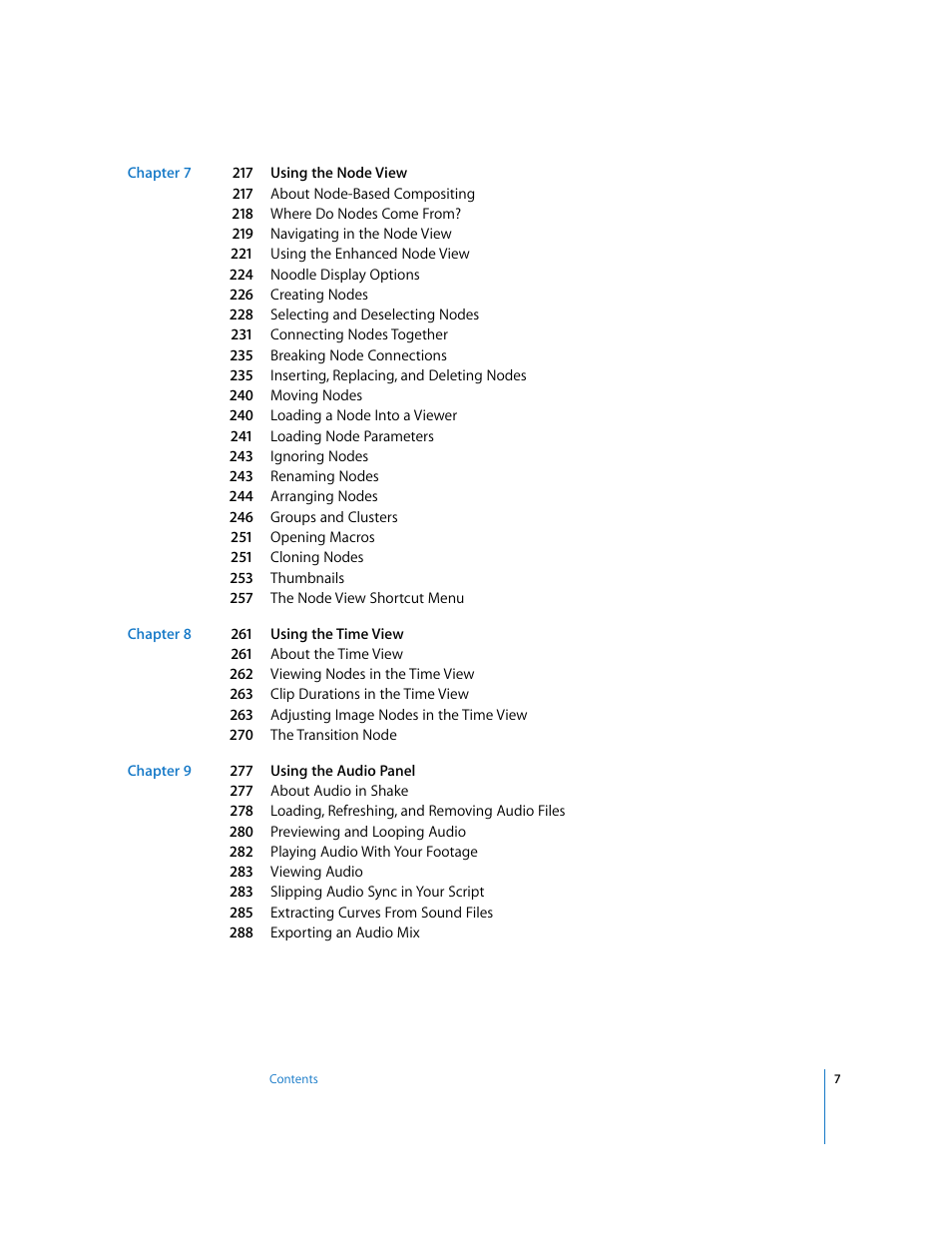 Apple Shake 4 User Manual | Page 7 / 1054