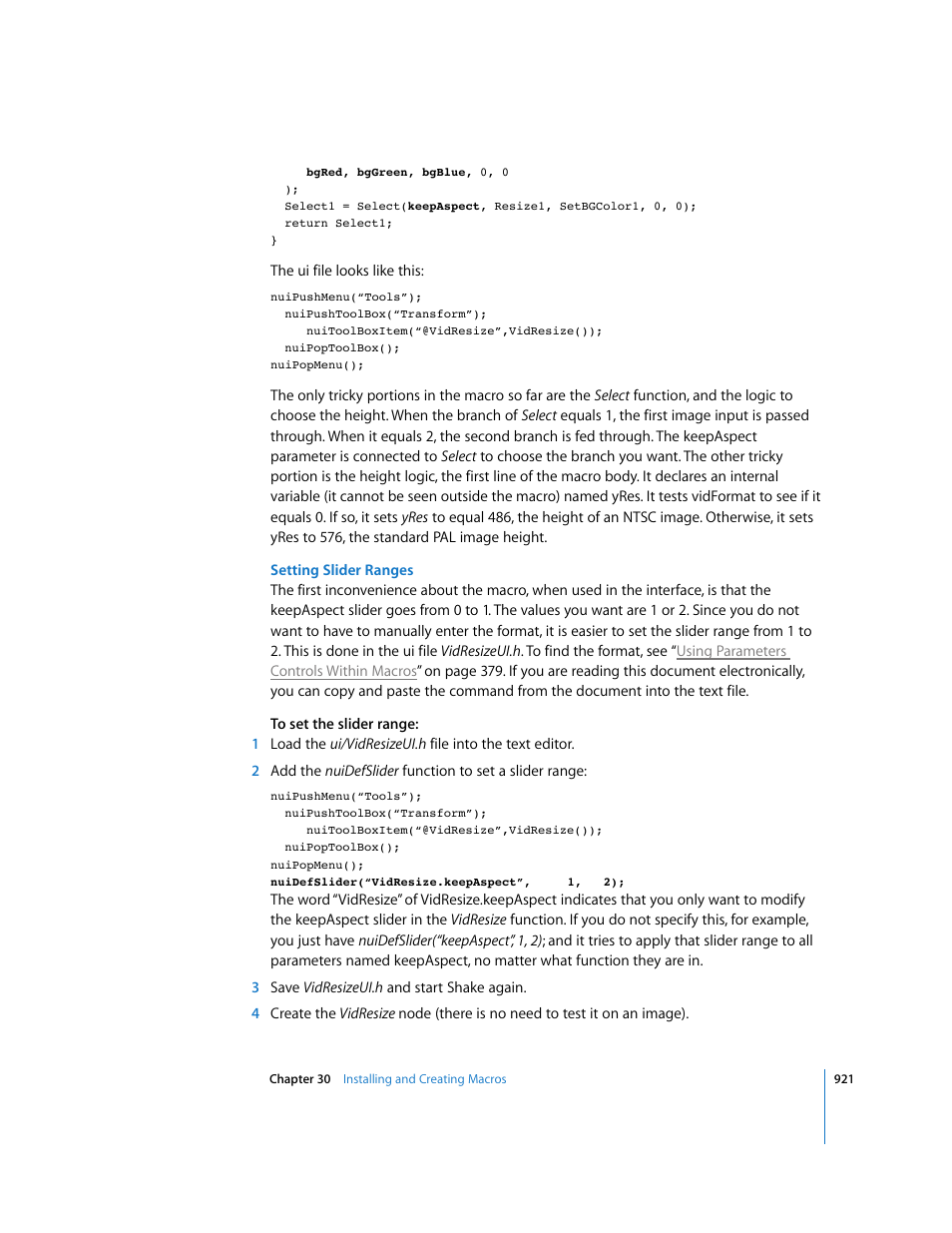 Apple Shake 4 User Manual | Page 921 / 1054