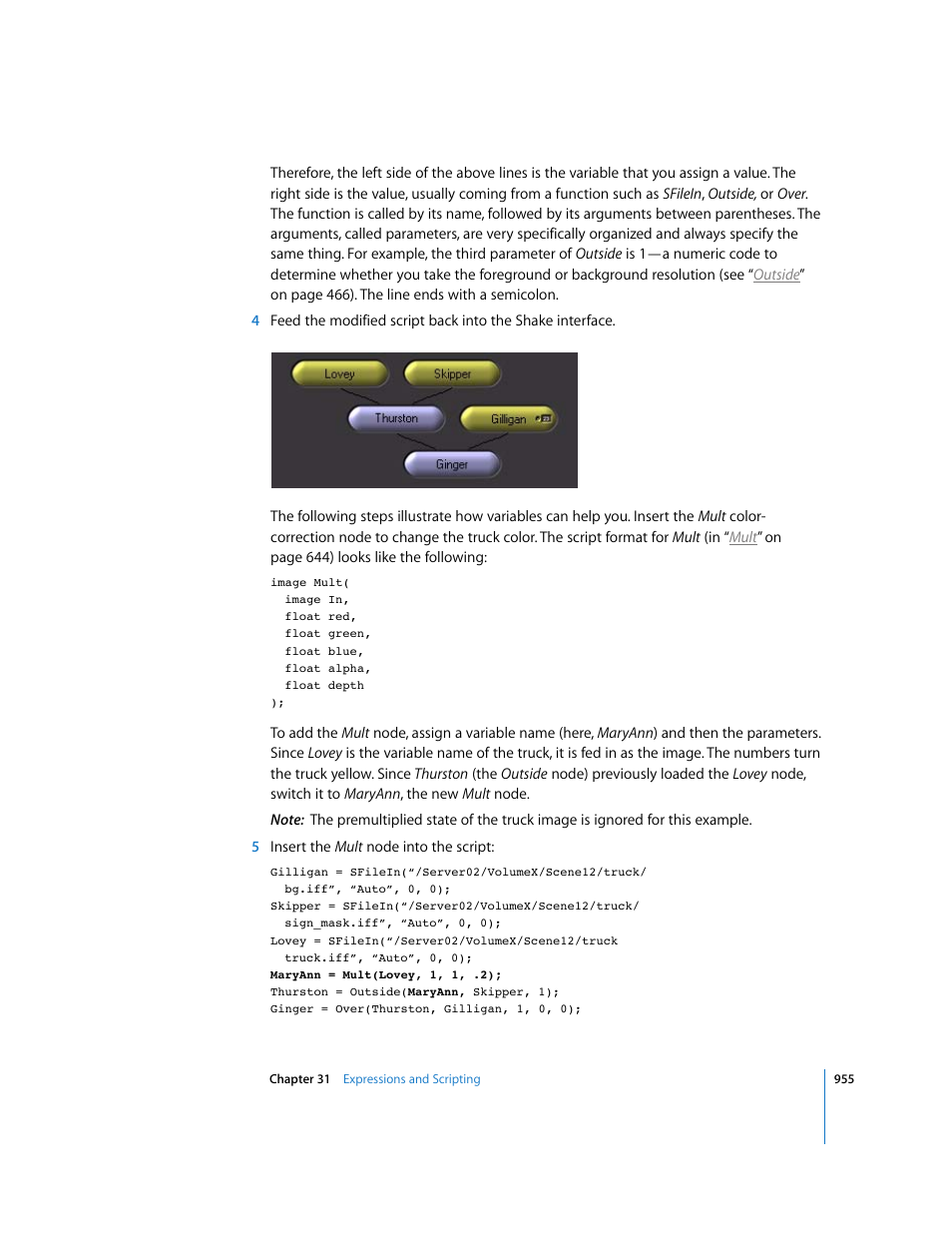 Apple Shake 4 User Manual | Page 955 / 1054