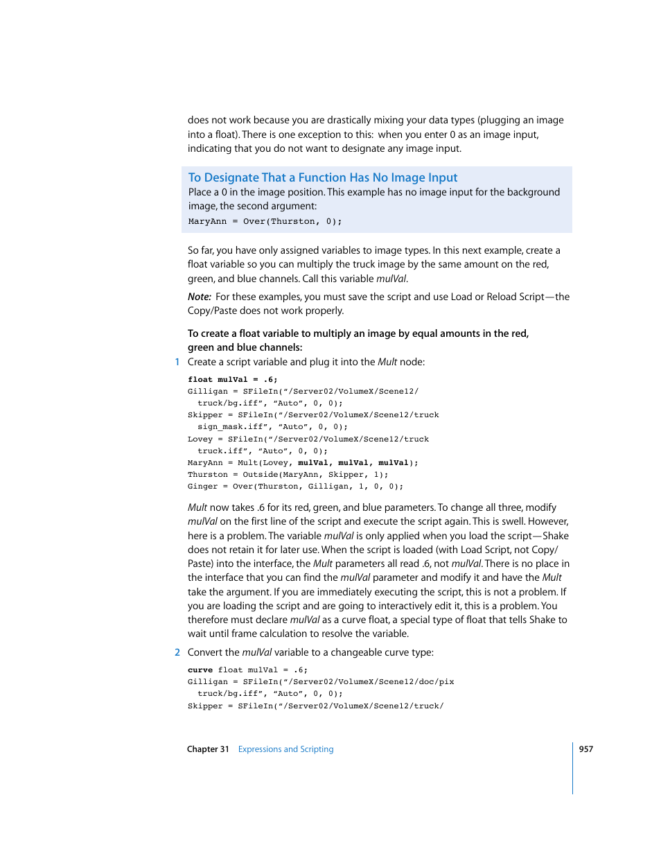 To designate that a function has no image input | Apple Shake 4 User Manual | Page 957 / 1054