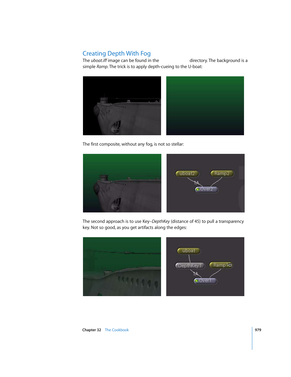 Creating depth with fog | Apple Shake 4 User Manual | Page 979 / 1054